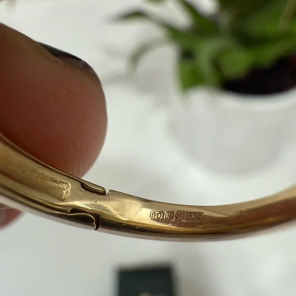 14k Gold Claddagh Eternity Ring - Picture 4 of 8